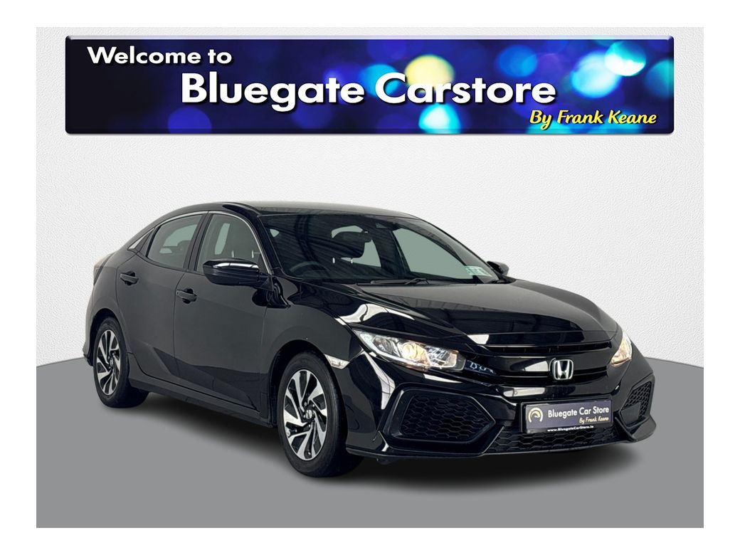 Image for 2017 Honda Civic 1.0 VTEC SE 5DR **FULL BLACK CLOTH INTERIOR**BLUETOOTH AUDIO**ELECTRIC HANDBRAKE**PARKING SENSORS**DIGITAL DASH**INFOTAINMENT SCREEN**SPEED LIMITER**ADAPTIVE CRUISE CONTROL**ECON MODE**A/C**AUTOHOLD**