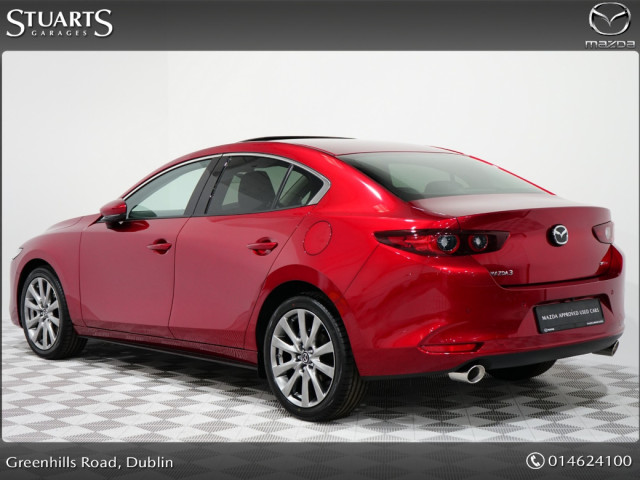 Image for 2023 Mazda Mazda3 2.0 SKY-X 186ps EXCLUSIVE LINE*SUNROOF, ADAP CRUISE, HEADS UP, SAT NAV, KEYLESS, REAR CAMERA, HEATED SEATS, WIRELSS CHARGER & CARPLAY, AUTO LED LIGHTS, BLIND SPOT DETECTION*