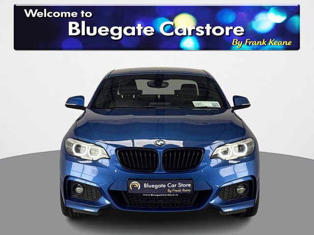 Image for 2019 BMW 2 Series F22 D M SPORT 2DR **MSPORT**FULL BLACK LEATHER INTERIOR**FRONT HEATED SEATS**LED ANGEL EYES**FULL SERVICE HISTORY**INFOTAINMENT SCREEN**MANUAL HANDBRAKE**A/C**REAR PARKING SENSORS**DRIVE MODES**