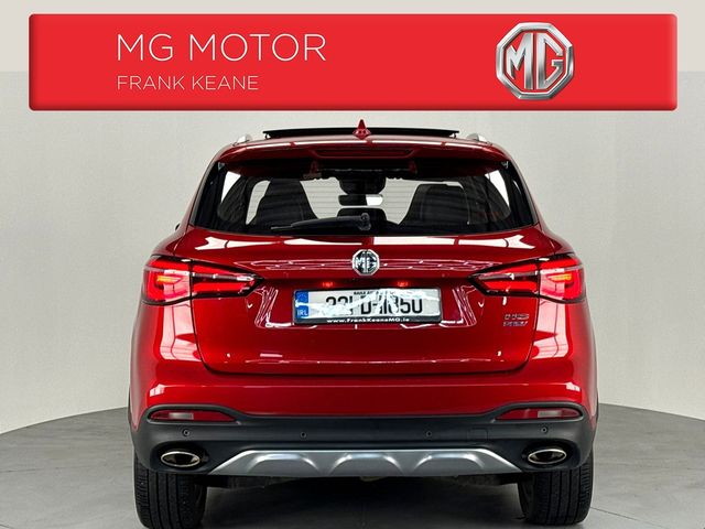 Image for 2022 MG HS HS PHEV - EXCLUSIVE 5DR AUTO**PANORMAIC ROOF**BLACK & RED LEATHER INTERIOR**HEATED SEATS**360 DEGREE REVERSING CAMERA**MOTORISED TAILGATE**ANDROID AUTO/APPLE CARPLAY**ADAPTIVE CRUISE CONTROL**