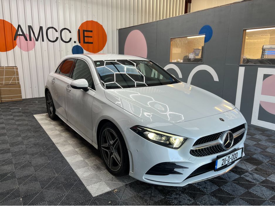 Image for 2021 Mercedes-Benz A Class €29950 2021 MERCEDES-BENZ A200D AMG LINE 2.0 AUTOMATIC / CRUISE CONTROL / REVERSE CAMERA / ELECTRIC MEMORY & HEATED SEATS / PADDLE SHIFTERS AND MORE