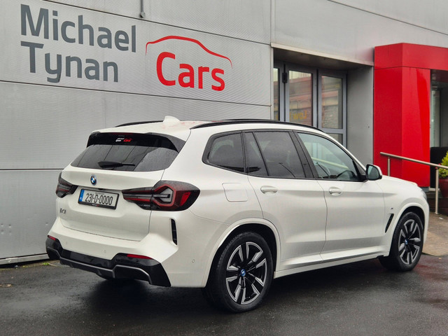 Image for 2023 BMW iX3 M Sport, 80kwh, Panoramic Roof, 19” Alloys, Privacy, Black Leather, Camera - First Registered in July 2023 - Trade in Price €38, 999