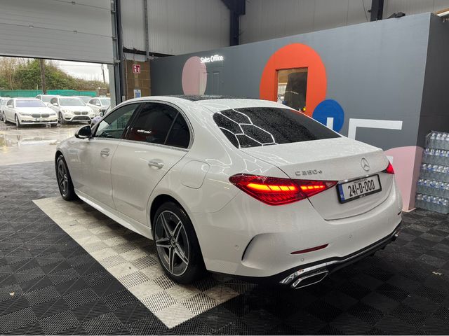 Image for 2024 Mercedes-Benz C Class €54950 2024 MERCEDES-BENZ C350E AMG-LINE 2.0 AUTOMATIC / CRUISE CONTROL / 360­° PARKING CAMERA / ELECTRIC MEMORY & HEATED SEATS / PADDLE SHIFTERS / PANORAMIC SUNROOF / AMBIENT LIGHTS