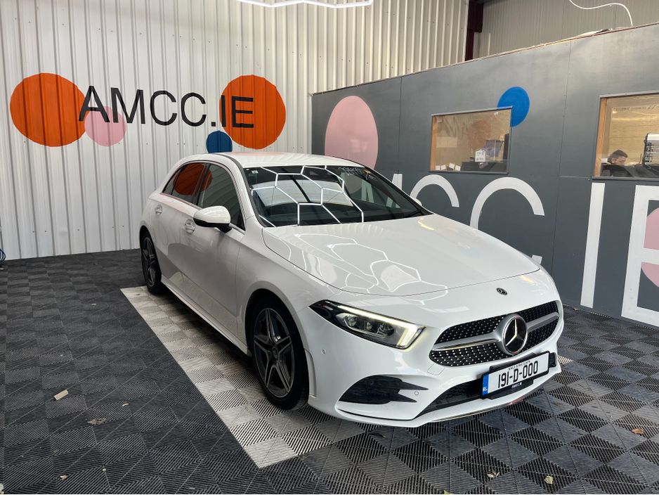 Image for 2019 Mercedes-Benz A Class €23950 2019 MERCEDES-BENZ A200D AMG LINE 2.0 AUTOMATIC / CRUISE CONTROL / REVERSE CAMERA / ELECTRIC MEMORY & HEATED SEATS / PADDLE SHIFTERS / AMBIENT LIGHTS AND MORE