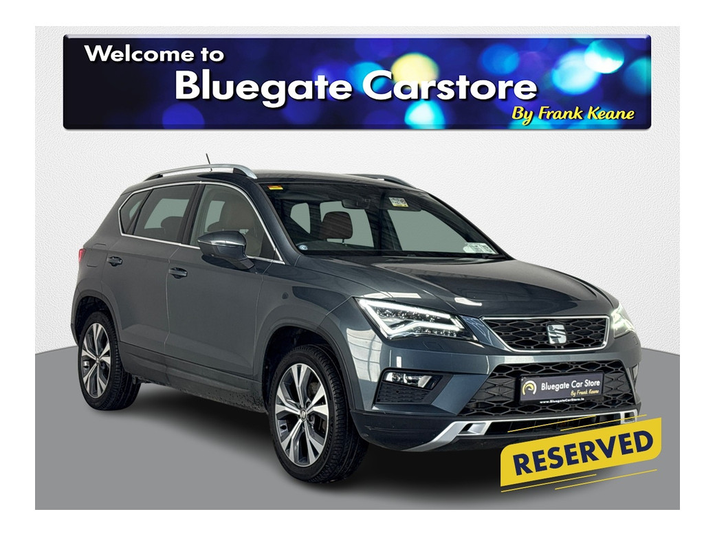 Image for 2017 SEAT Ateca 1.4 TSI XCELLENCE **FULL LEATHER BROWN AND BLACK INTERIOR**FRONT HEATED SEATS**APPLE CARPLAY**ANDROID AUTO**TOUCHSCREEN INFOTAINMENT SCREEN**REVERSE CAMERA**PARKING SENSORS**USB CHARGING PORTS**