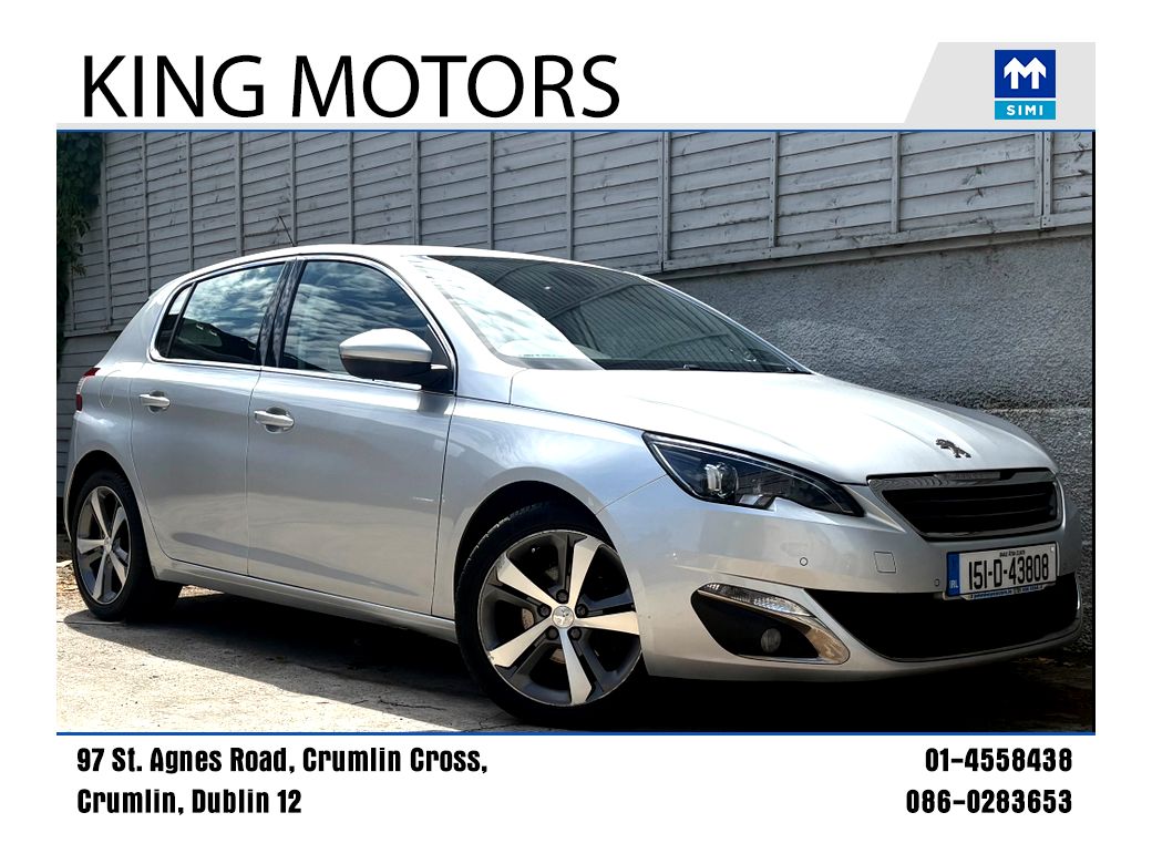 Image for 2015 Peugeot 308 1.6 E-HDI ALLURE 115BHP HATCHBACK / LOW KM / *FINANCE OPTIONS AVAILABLE* 