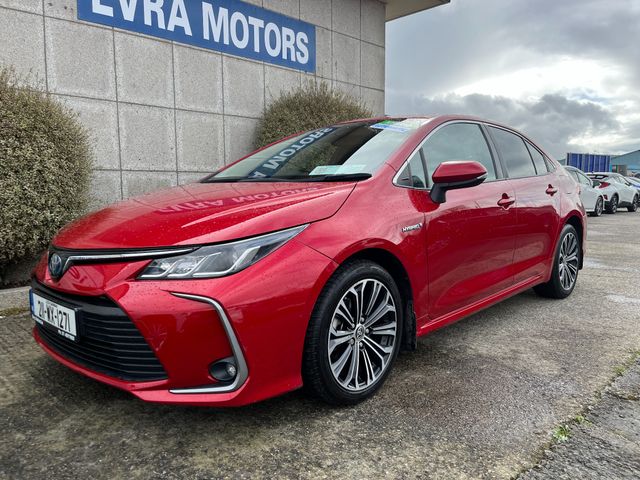 Image for 2021 Toyota Corolla LUNA SPORT SALOON HYBRID AUTOMATIC 1.8 PETROL //LOW MILES//SAT NAV//HEATED FRONT AND REAR SEATS//REVERSE CAMERA//ADAPTIVE CRUISE CONTROL//