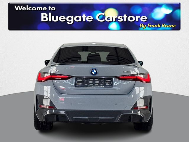 Image for 2024 BMW i4 EDRIVE35 M SPORT **FULL BLACK LEATHER AND SUEDE SEATS**LARGE TOUCHSCREEN INFOTAINMENT SCREEN**REVERSE CAMERA**FRONT AND REAR PARKING SENSORS**USB CHARGING PORT**APPLE CARPLAY**ANDROID AUTO**