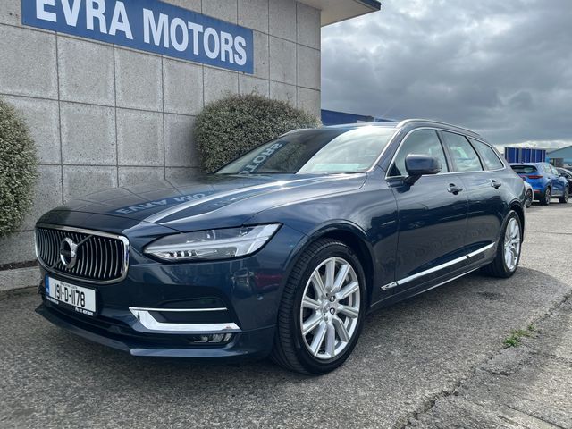 Image for 2019 Volvo V90 D4 INSCRIPTION AUTOMATIC 2.0 DIESEL //HIGH SPEC//FULL VOLVO HISTORY//LOW MILES//FULL LEATHER HEATED ELECTRIC MEMORY SEATS//HARMAN KARDON SOUND//PILOT ASSIST//HEATED STEERING WHEEL//