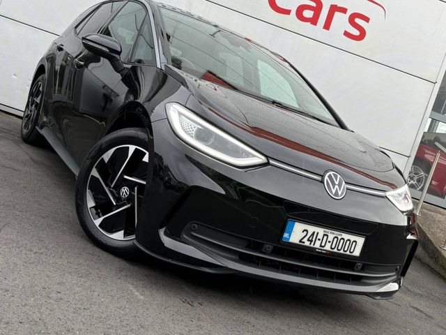 Image for 2024 Volkswagen ID.3 Pro Match 58KWH Life, 204bhp, 18” Alloys, Climate, Heated Seats, CarPlay - First registered in March 2024 - Trade in Price €27, 444