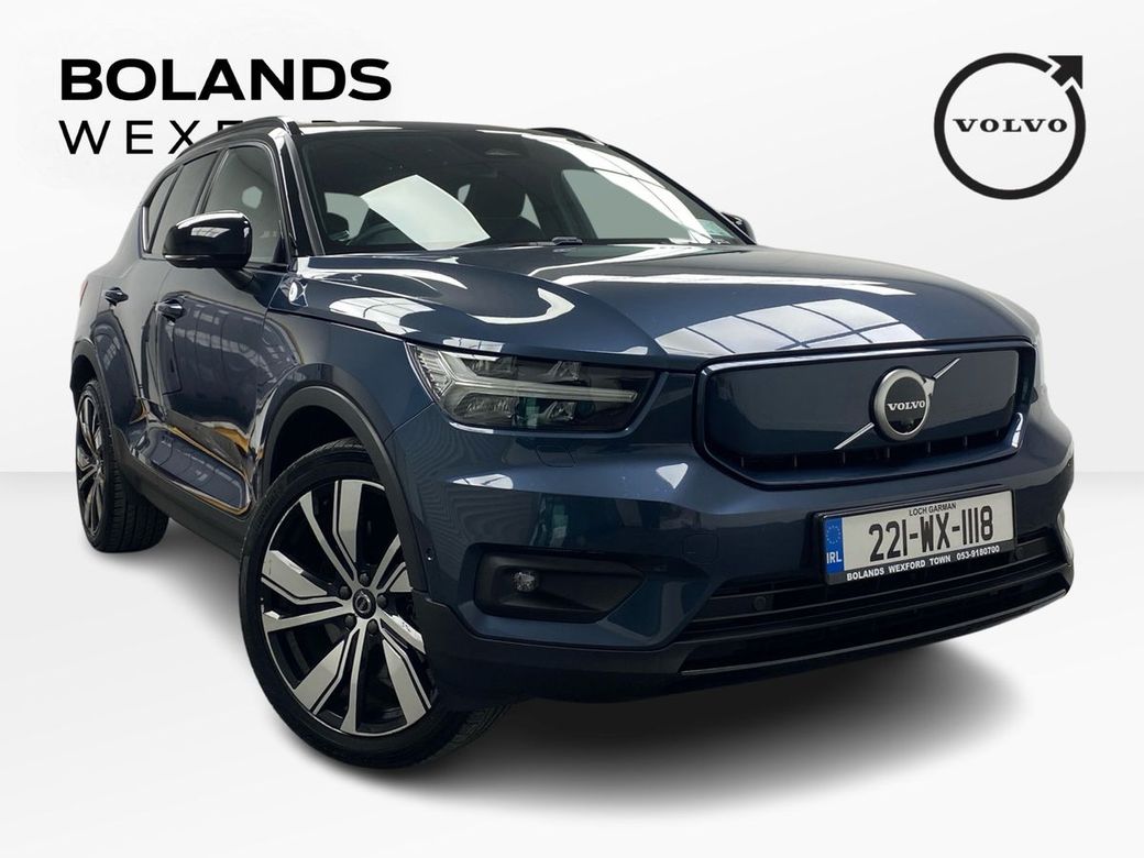 Image for 2022 Volvo XC40 2 YEAR VOLVO SELEKT WARRANTY XC40 RECHARGE PRO (231hp)