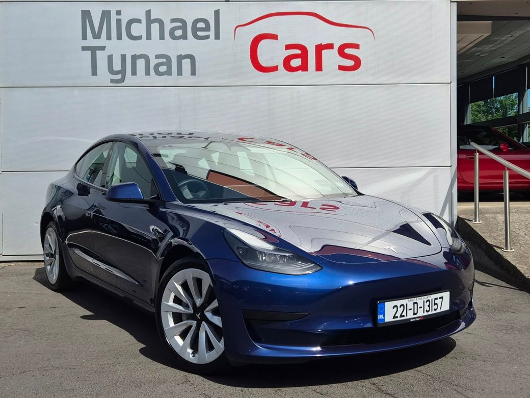 Image for 2022 Tesla Model 3 RWD Auto, Black Leather, Heated Seats & Steering Wheel, Glass Roof, Sat Nav, Camera, Electric Tailgate