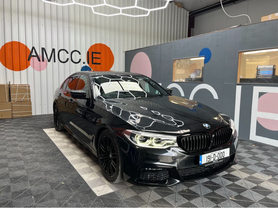 Image for 2019 BMW 5 Series €26950 2019 BMW 523D 2.0 AUTOMATIC / CRUISE CONTROL / REVERSE CAMERA / ELECTRIC MEMORY & HEATED SEATS / PADDLE SHIFTERS / AMBIENT LIGHTS AND MORE