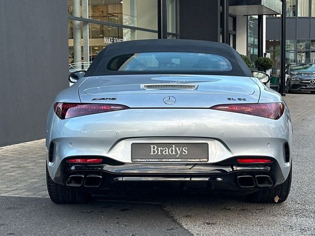 Image for 2023 Mercedes-Benz SL Class AMG SL55 V8 Bi-Turbo 4Matic Premium Plus--Upgraded Alloy Wheels, Night Pack, Burmester Sound, Memory Seats, Heads-Up Display, Carbon Trim, and More