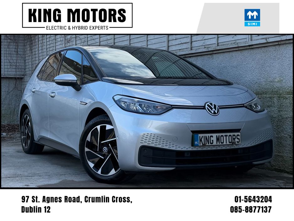 Image for 2023 Volkswagen ID.3 LIFE PRO PERFORMANCE / ALLOYS / HALF-LEATHER / PARK SENSORS / 58 KWH / ONE OWNER / *FINANCE PACKAGES AVAILABLE*