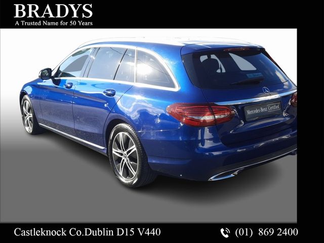 Image for 2021 Mercedes-Benz C Class C 200d Estate Avantgarde--Beige Leather Interior