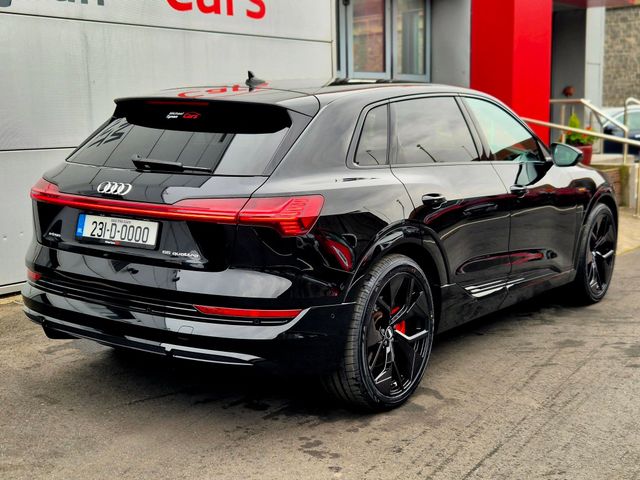 Image for 2023 Audi e-tron 55 Quattro S Line Black Edition Styling 300kw (408bhp) Upgraded 22'' Alloys - First Registered in February 2023. Trade in Price €41, 999
