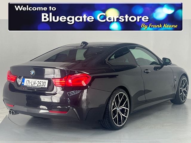 Image for 2017 BMW 4 Series 420D F32 M SPORT**NEW 19"ALLOYS**Harman/Kardon Sound System**Semi Digital Dash**Black Leather Interior**Parking Sensors Front & Rear**Multifunctional Steering**Sat Nav**Heated Seats**Bluetooth**