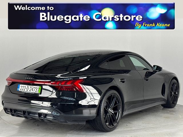 Image for 2022 Audi e-tron GT GT QUATTRO BASE**93.4 kHw**NEW 21" ALLOYS**Digital Dash**Touchscreen Media**Reverse Camera**Glass Panoramic Roof**Electric Seats**Black Leather Interior**Heated Seats**Multifunctional Steering Wheel**