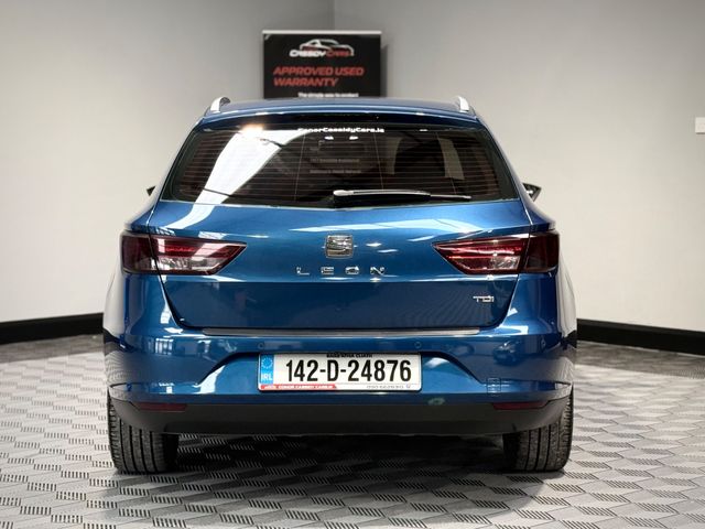 Image for 2014 SEAT Leon 1.6 TDI CR ST SE Tech Pack 105PS // LOW KMS //SERVICE HISTORY // IN EXCEPTIONAL CONDITION