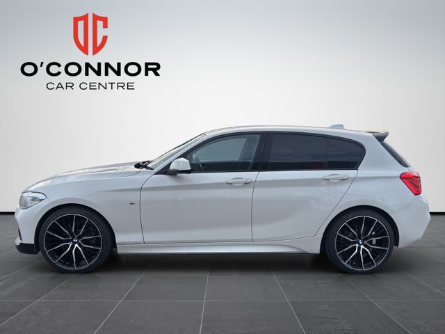 Image for 2017 BMW 1 Series "Pearl white looks, sporty spirit — the hatchback that makes every drive a little better"