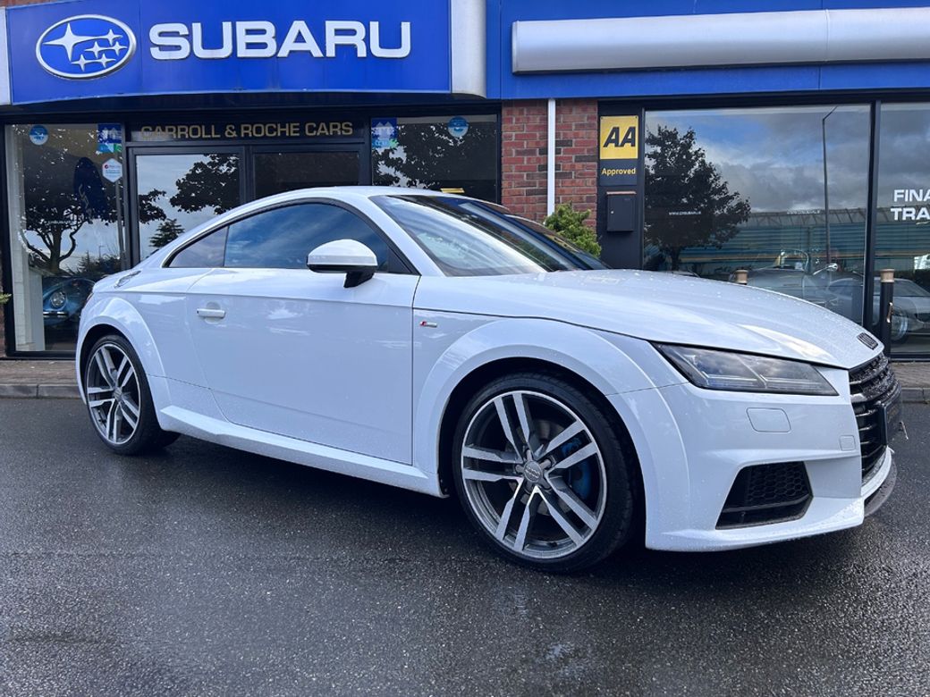 Image for 2016 Audi TT 2.0 TDI S LINE ULTRA-185 Stunning Ice-White | Nct & Tax | Top Trade-In Allowances | Assured Dealer Warranty | car data check Verified |