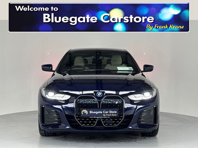 Image for 2023 BMW i4 EDRIVE40 340BHP **Digital Dash**Touchscreen Media**Heads Up Display**Harman/Kardon Sound System**Apple CarPlay**Reverse Camera**Foldable Mirrors**Cream Leather Interior**Heated Seats**Isofix**