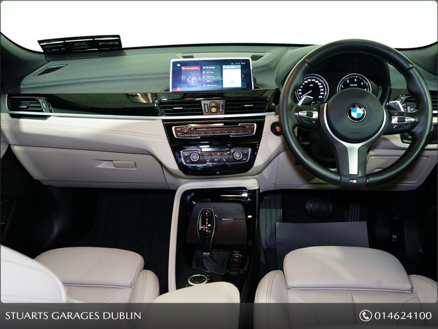 Image for 2021 BMW X2 M-SPORT X: MINERAL GREY METALLIC WITH OYSTER LEATHER. 19” DIAMOND CUT ALLOYS, SPORTS SEATS, HEATED SEATS, BLUETOOTH, DUAL CLIMATE CONTROL