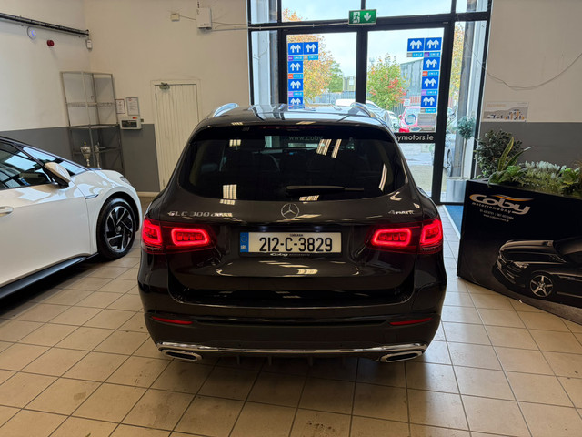 Image for 2021 Mercedes-Benz GLC Class AMG Diesel Plug-in Hybrid 300 4matic 5DR Auto. Full Leather, NCT & Tax, Alloy Wheels, 2Keys, Cruise Control, Dual Climate Control, Sat Nav, Reverse Cam, Electrics, Parking Sensors, Heated Seat