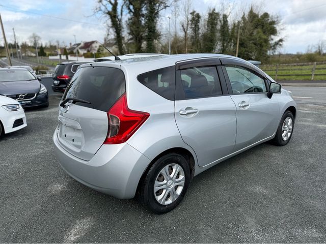 Image for 2015 Nissan Note 1.2 X PETROL CVT AUTOMATIC // BRILLIANT SILVER METALLIC // LANE ASSIST // PRIVACY PACK // TWO TONE INTERIOR // REVERSING CAMERA // AA DEALER APPROVED 2026 