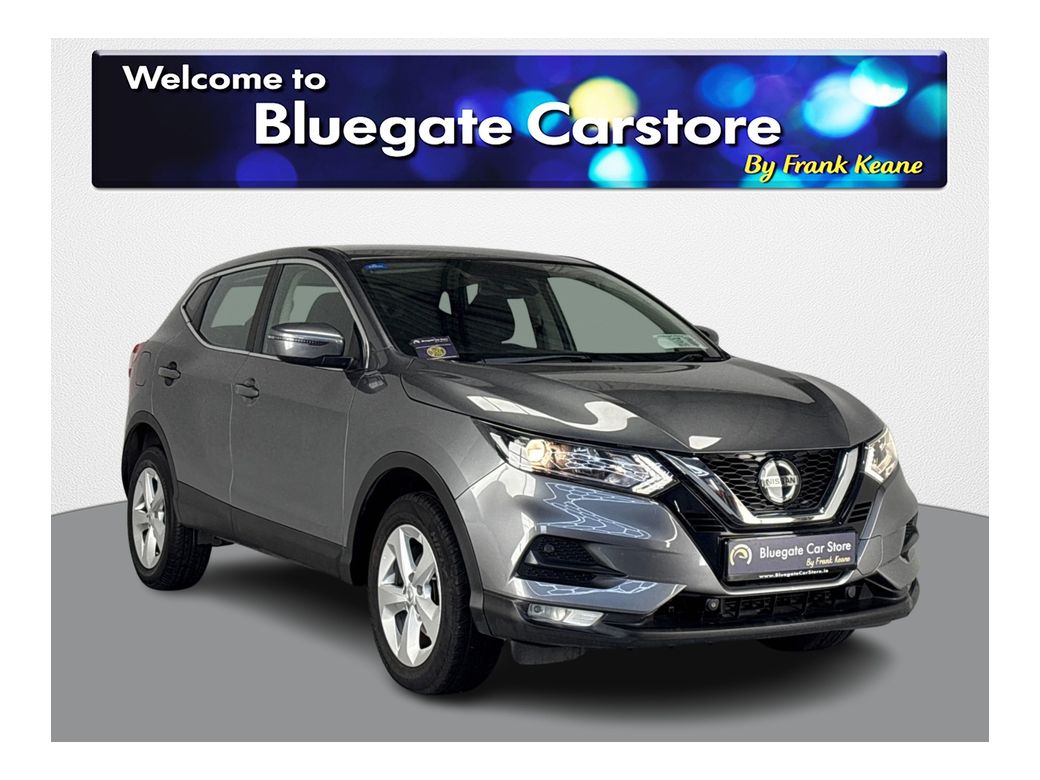 Image for 2020 Nissan Qashqai DIG-T ACENTA PREMIUM 5 **REVERSE CAMERA**BLACK CLOTH INTERIOR**ELECTRIC HANDBRAKE**DUAL CLIMATE CONTROL**SEMI DIGITAL DASH**BLUETOOTH AUDIO**TOUCHSCREEN INFOTAINMENT SCREEN**LANE ASSIST**AUTOHOLD**