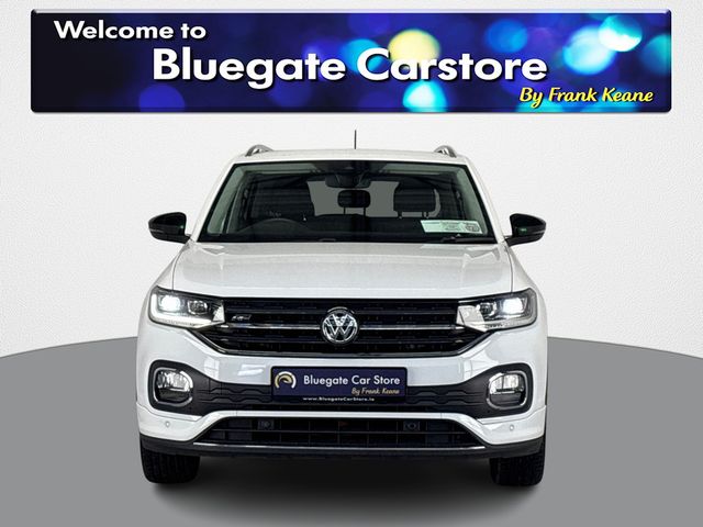 Image for 2019 Volkswagen T-Cross R-LINE 1.0 TSI AUTO**R LINE EXTERIOR PACK**UPGRADED ALLOYS**TOUCH SCREEN MEDIA DISPLAY**REVERSE CAMERA**PARKING SENSORS**APPLE CARPLAY**BLACK CLOTH INTERIOR**FINANCE AVAILABLE**