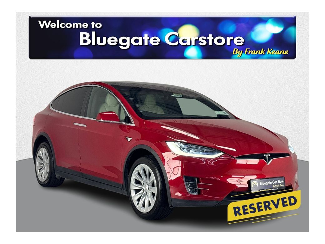 Image for 2020 Tesla Model X 443bhp LONG RANGE PLUS **6 SEATER *PASSENGER GULL WING DOORS*CREAM LEATHER INTERIOR**ADJUSTABLE RIDE HEIGHT**LARGE TOUCHSCREEN INFOTAINMENT SCREEN**DIGITAL DASH**REVERSE CAMERA**BLINDSPOT CAMERAS**