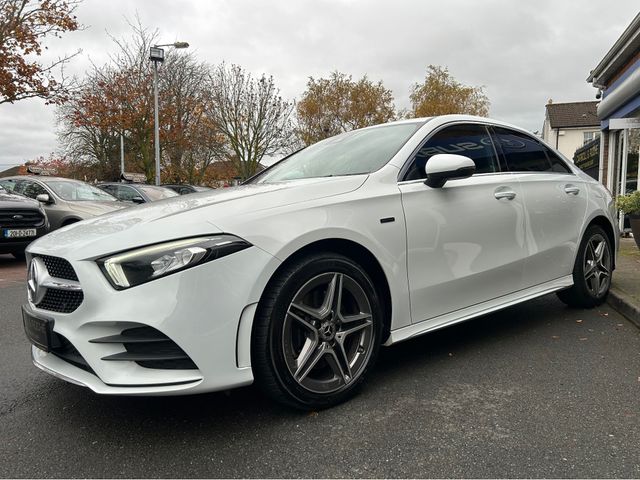 Image for 2021 Mercedes-Benz A Class 250 AMG LINE E-Hybrid Auto in Ice-White & Black Detail - Top Trade-in & Great Finance Deals - Approved C&R Warranty