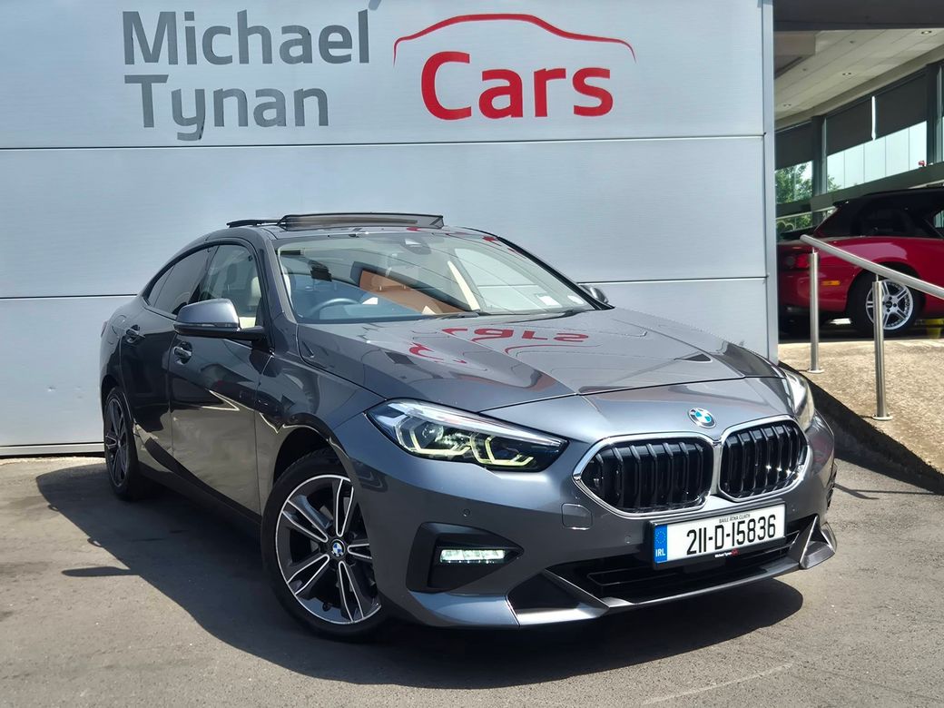 Image for 2021 BMW 2 Series 218d Gran Sport, Pan Sunroof, Auto, Low Mileage, Beige Leather, Camera, CarPlay, 17” Alloys - First Reg in February 2021 - Trade in Price €25, 999.