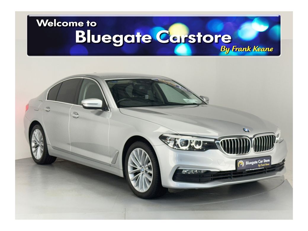 Image for 2018 BMW 5 Series SE 4DR AUTO**MULTIFUNCTIONAL STEERING WHEEL**KEYLESS START**BLACK LEATHER INTERIOR**FRONT HEATED SEATS**DUAL CLIMATE CONTROL**DRIVE MODES**PARKING SENSORS**BLUETOOTH**SATNAV**FINANCE AVAILABLE**