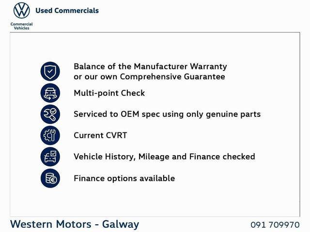 Image for 2025 Volkswagen Transporter Trendline, SWB28, Sensors Front and Rear, Lane Assist, Keyless Start and much more.