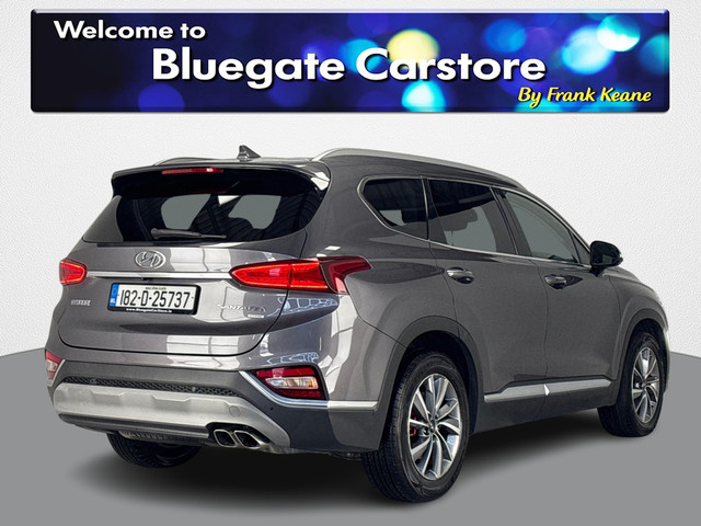 Image for 2018 Hyundai Santa Fe 2.2 CRDI PREMIUM 7SEATS 5DR- FULL BLACK LEATHER INTERIO*RAPPLE CARPLAY*HEATED FRONT SEATS**HEATED STEERING WHEEL**ANDROID AUTO**DUAL CLIMATE CONTROL**REVERSE CAMERA**TOUCHSCREEN INFOTAINMENT SYSTEM**