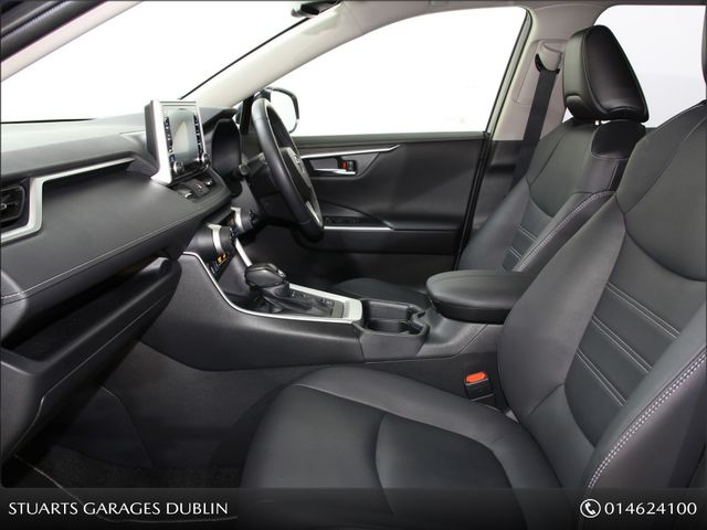 Image for 2022 Toyota Rav4 SOL MODEL SELF CHARGING HYBRID, CAVALRY BLUE WITH BLACK LEATHER INTERIOR, HEATED SEATS, KEYLESS ENTRY, ANDROID AUTO, APPLE CARPLAY, POWER BOOT, 