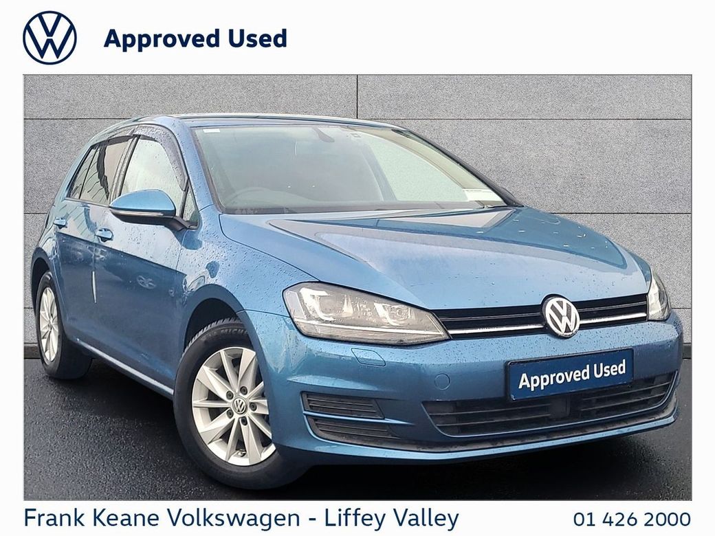 Image for 2016 Volkswagen Golf TRENDLINE AUTO 1.2TSI 110BHP *REAR VIEW CAMERA* *BLUE* *NEW NCT* *12 MONTHS FRANK KEANE WARRANTY* *FINANCE AVAILABLE*