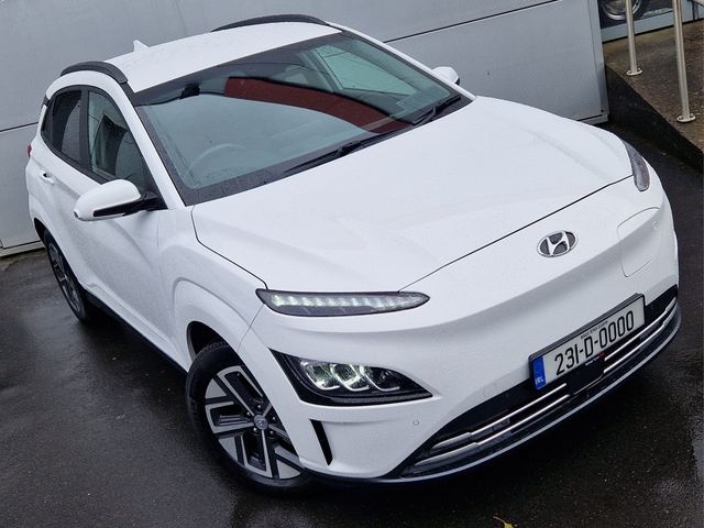 Image for 2023 Hyundai Kona Premium 64kWh Auto (Range 450km) Wireless Phone Charger + Heated Front Seats - First Registered January 2023 - Trade in Price €23, 444