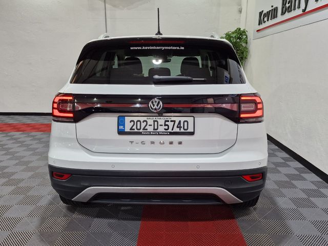 Image for 2020 Volkswagen T-Cross 1.0TSi STYLE 115BHP 6 SPEED MANUAL **ORIGINAL IRISH CAR / APPLE CARPLAY & ANDROID AUTO / ADAPTIVE CRUISE CONTROL / BLIND SPOT ASSIST / HEATED FRONT SEATS / SAT NAV / REVERSE CAMERA**