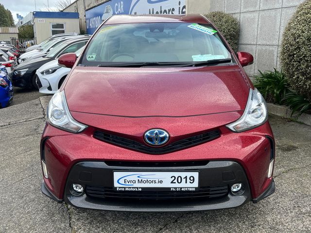 Image for 2019 Toyota Prius Alpha 7 SEATER AUTOMATIC HYBRID 1.8 PETROL //HIGH SPEC//VERY LOW MILES//HALF LEATHER SEATS//ELECTRIC DRIVERS SEAT//REVERSE CAMERA//KEYLESS ENTRY//ADAPTIVE CRUISE CONTROL// 