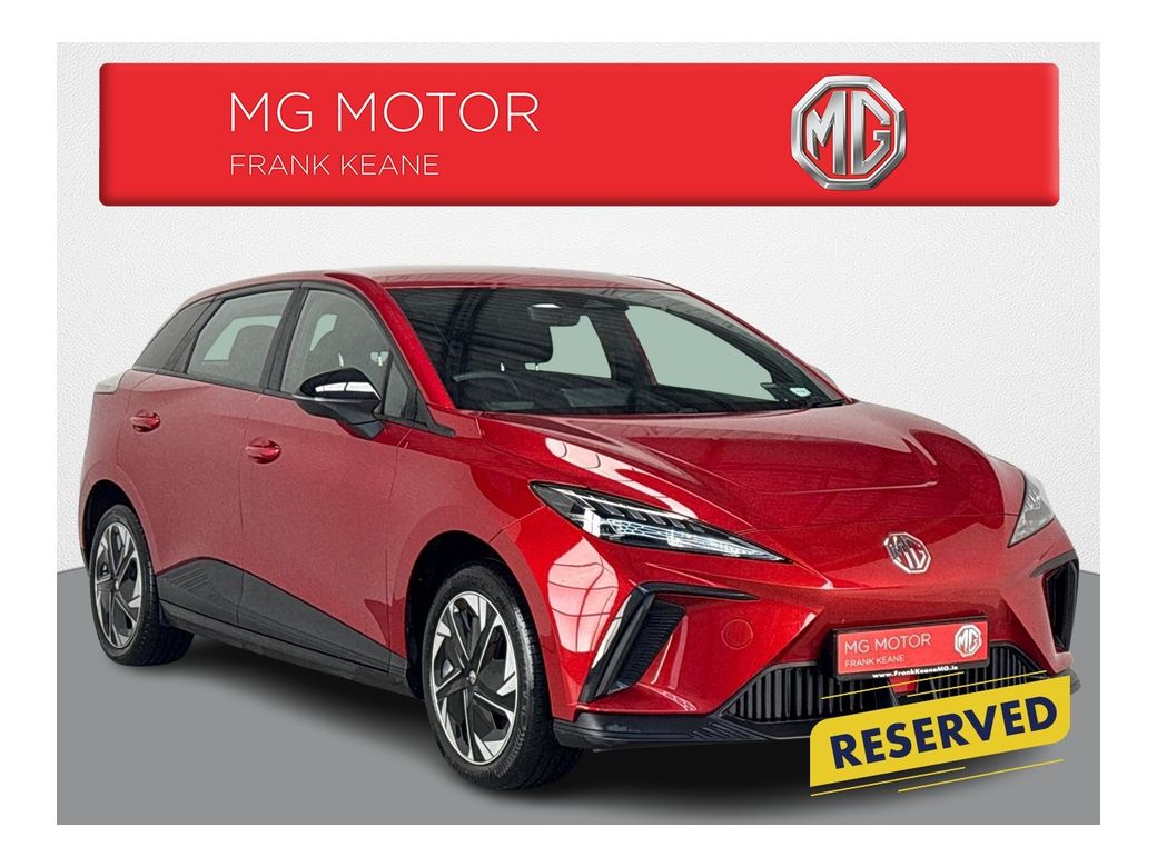 Image for 2023 MG MG4 SR**DIGITAL DASH**TOUCH SCREEN MEDIA**APPLE CAR PLAY**MULTIFUNCTIONAL STEERING WHEEL**CRUISE CONTROL**PARKING SENSORS**ELECTRIC HANDBRAKE**AUTO LIGHTS**LEATHER ARMREST**ISOFIX**