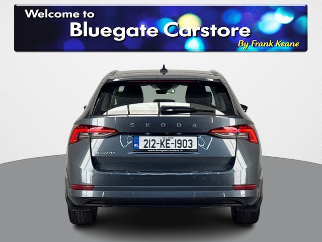 Image for 2021 Skoda Octavia C STYLE 2.0 TDI 115HP 4DR **CARPLAY**LARGE TOUCHSCREEN HEADUNIT**ELECTRIC HANDBRAKE**CRUISE CONTROL**DIGITAL DASHBOARD**PARKING SENSORS**CHARGING PORTS**FULL BLACK INTERIOR**REVERSE CAMERA**