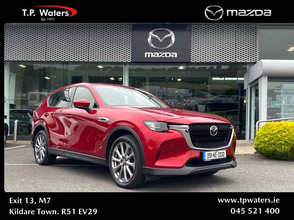Image for 2025 Mazda CX-60 2.5 PHEV - EXCLUSIVE-LINE - FULL BLACK LEATHER INTERIOR - HEATED SEATS - 5 YEAR WARRANTY