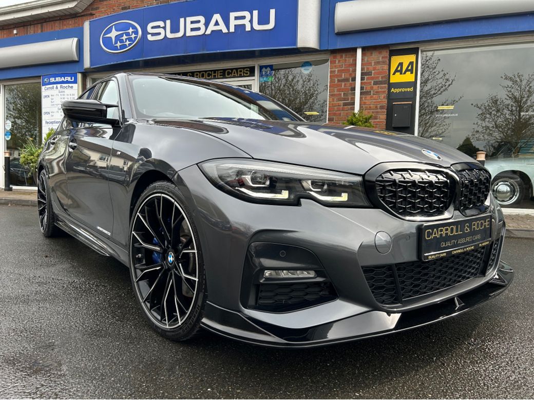 Image for 2021 BMW 3 Series Ultimate M-3 Styled 330e-PHEV - Must See To Appreciate - Black + Ivory Leather - Full Spec . Top Trade-ins + Finance Deals - Assured Dealer Warranty -
