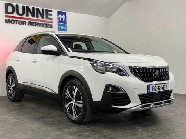 Image for 2019 Peugeot 3008 **ALLURE MODEL**18" DIAMOND CUT ALLOYS**BLIND SPOT WARNING**LANE ASSIST**SAT NAV**APPLE/ANDROID CARPLAY**REVERSE CAMERA**FRONT AND REAR PARKING SENSORS**WIRELESS PHONE CHARGING**LED HEADLAMPS**