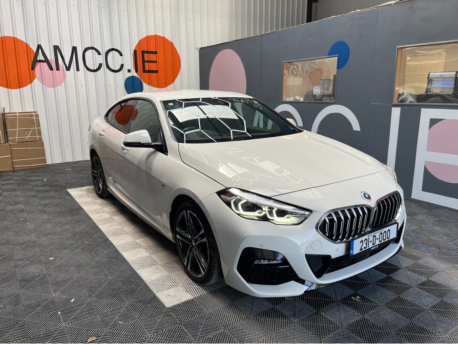 Image for 2023 BMW 2 Series €34950 2023 BMW 218D GRAN COUPE M-SPORT 2.0 AUTOMATIC / CRUISE CONTROL / REVERSE CAMERA / ELECTRIC MEMORY & HEATED SEATS / AMBIENT LIGHTS AND MORE