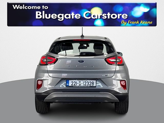 Image for 2022 Ford Puma TITANIUM**TOUCH SCREEN MEDIA DISPLAY**PARKING SENSORS**BLUETOOTH**KEYLESS START**AIR CONDITIONING**MULTIFUNCTIONAL STEERING WHEEL**BLACK CLOTH INTERIOR**ISOFIX**FINANCE ARRANGED**